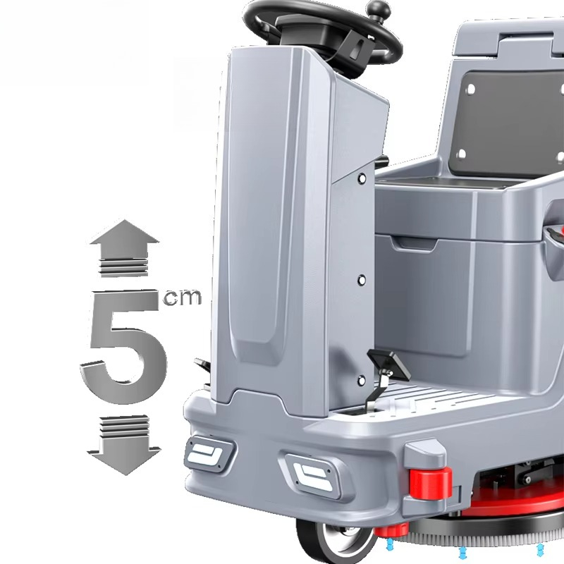 Industrial Floor Scrubber - Driving Type Outdoor Industry Cleaning Machine