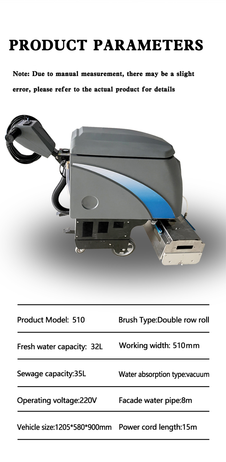 Electric Mini Autonomous Indus - Industrial Floor Scrubber review and price