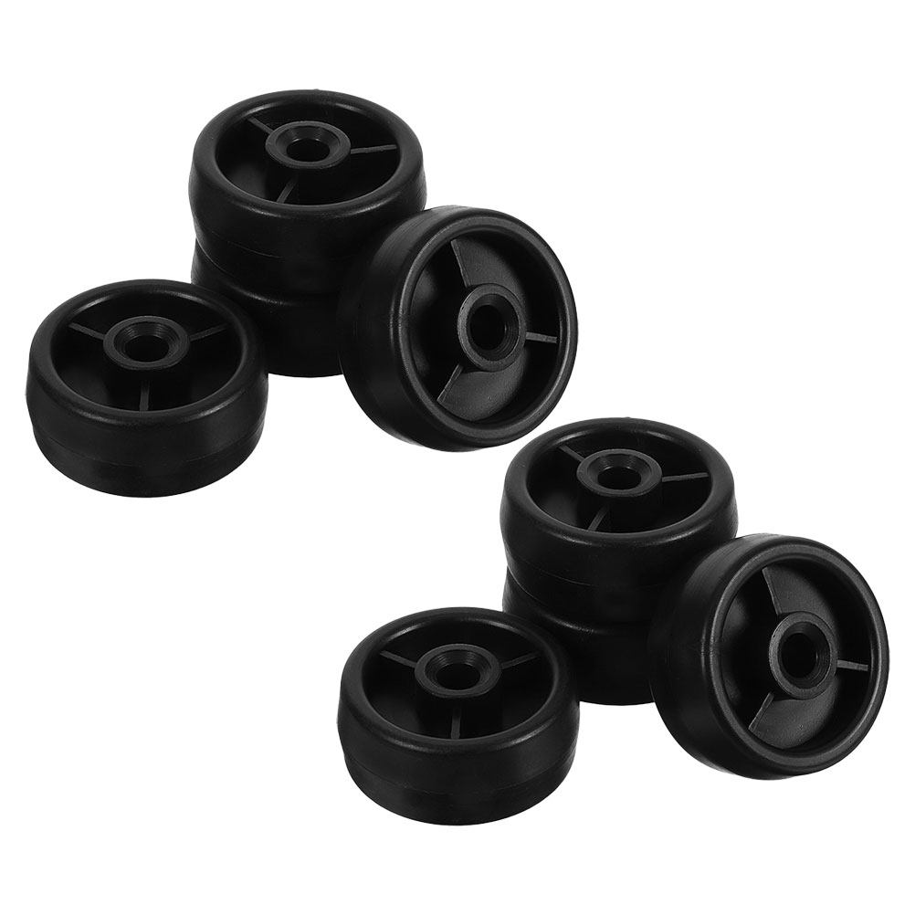 8pcs Plastic Roller Wheels Hea - Heavy Equipment And Machinery review and price