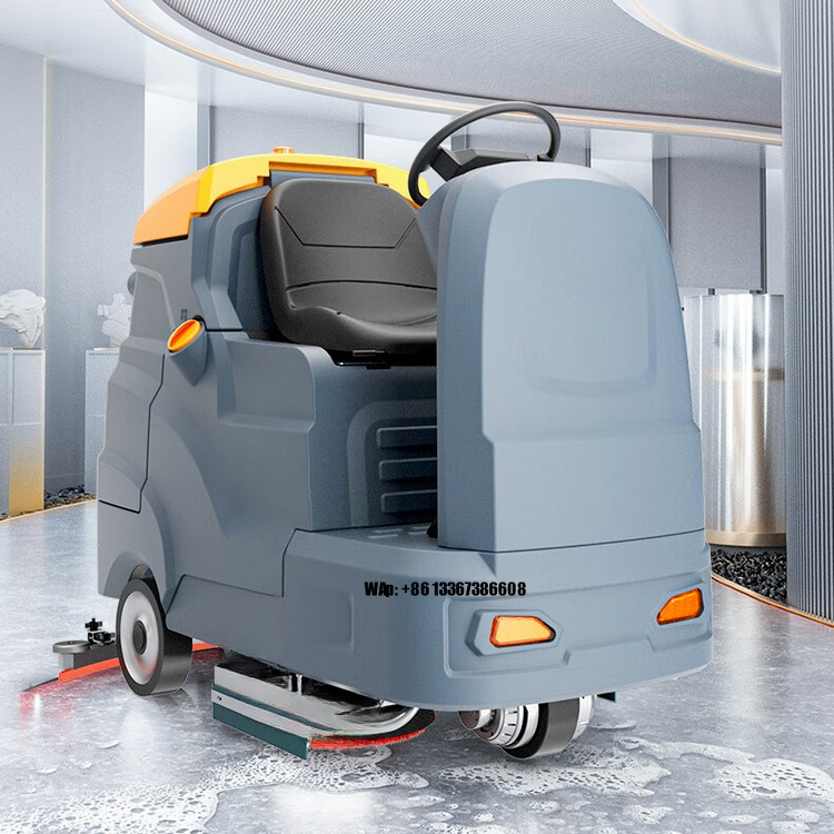 Double Professional Brush Floo - Industrial Floor Scrubber review and price