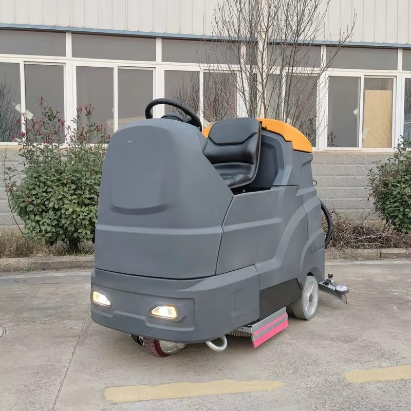 Double Professional Brush Floo - Industrial Floor Scrubber review and price