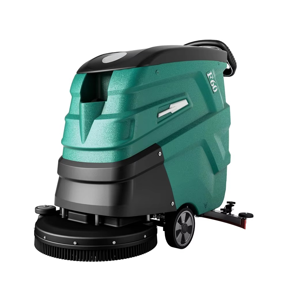 Hand Push Self Propelled Floor - Industrial Floor Scrubber review and price
