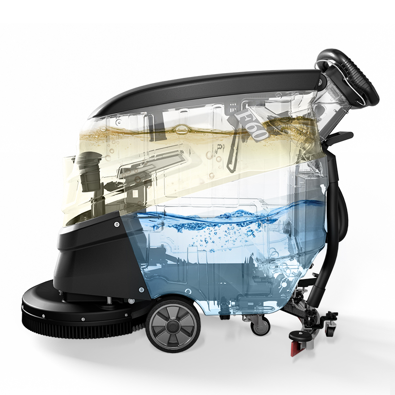 Hand Push Self Propelled Floor - Industrial Floor Scrubber review and price