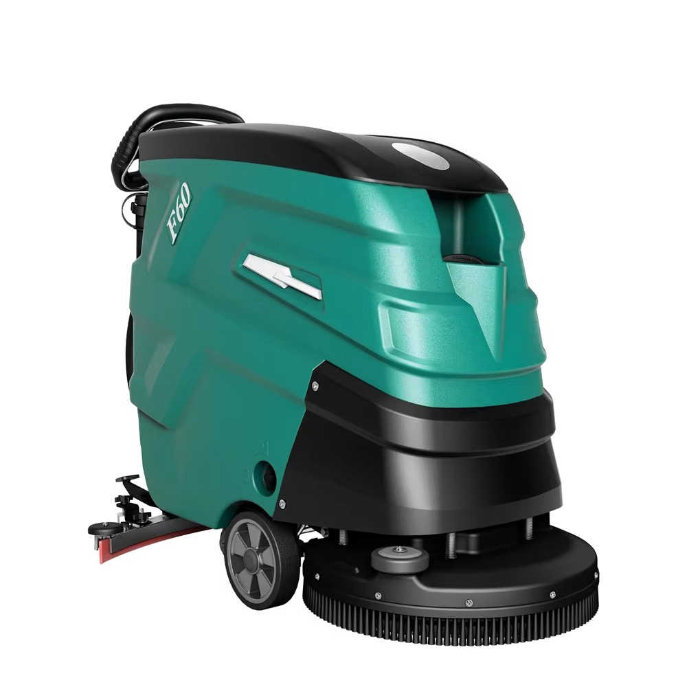 Hand Push Self Propelled Floor - Industrial Floor Scrubber review and price